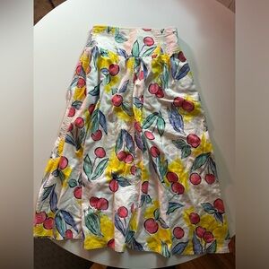 Vintage Cherry Skirt A-Line